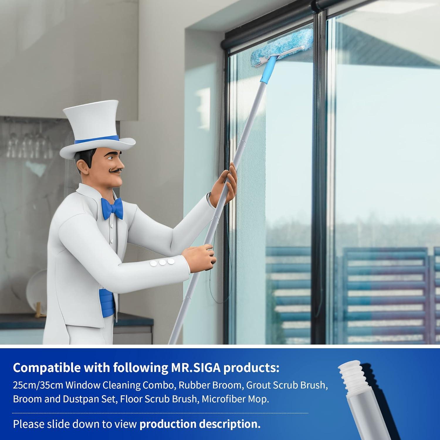 Varilla de Extensión Ajustable MR.SIGA 138 cm 4 Piezas