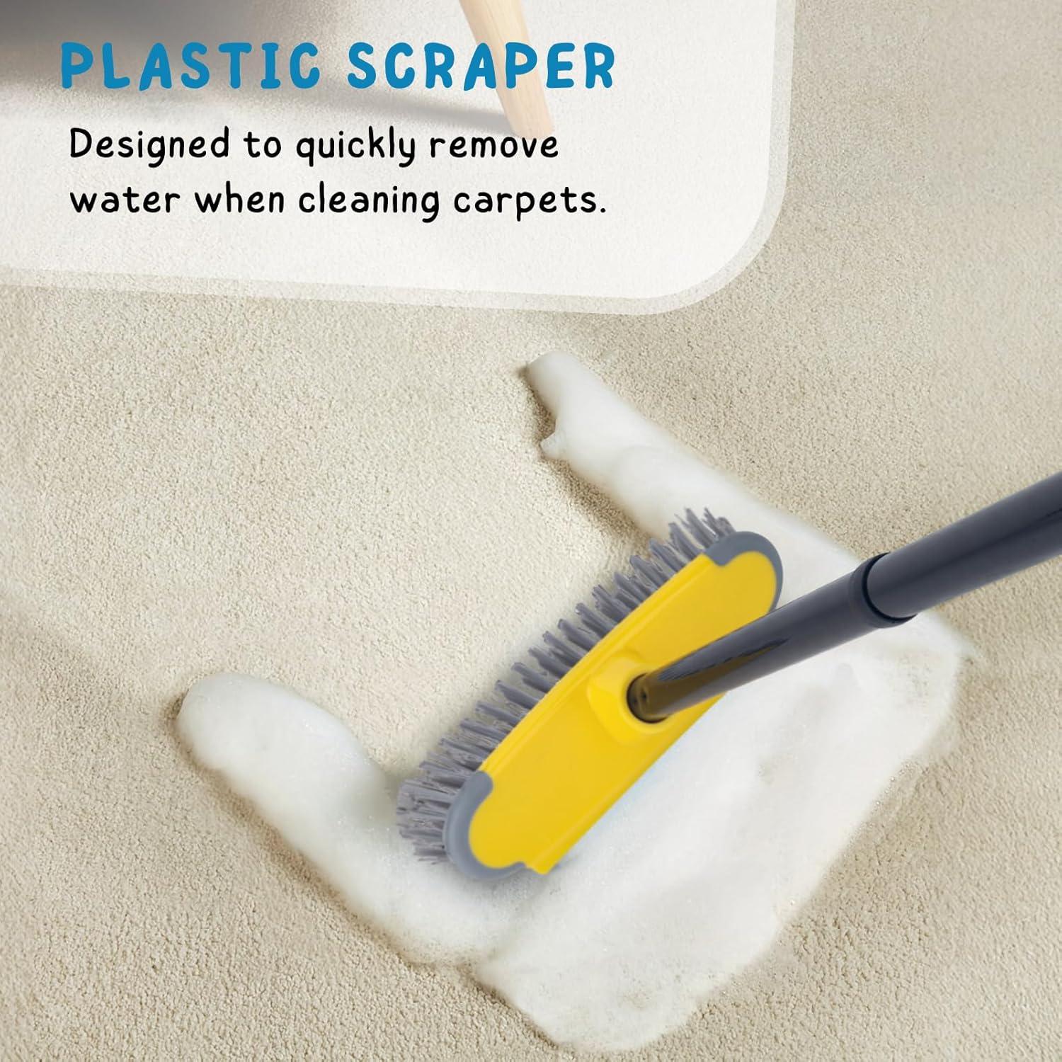 Cepillo de Deck KeFanta con Mango Largo 127 cm Amarillo