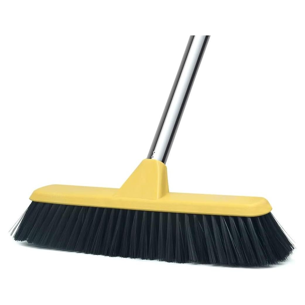 Escoba de Empuje LandHope 120 cm Mango Largo Cerdas Suaves