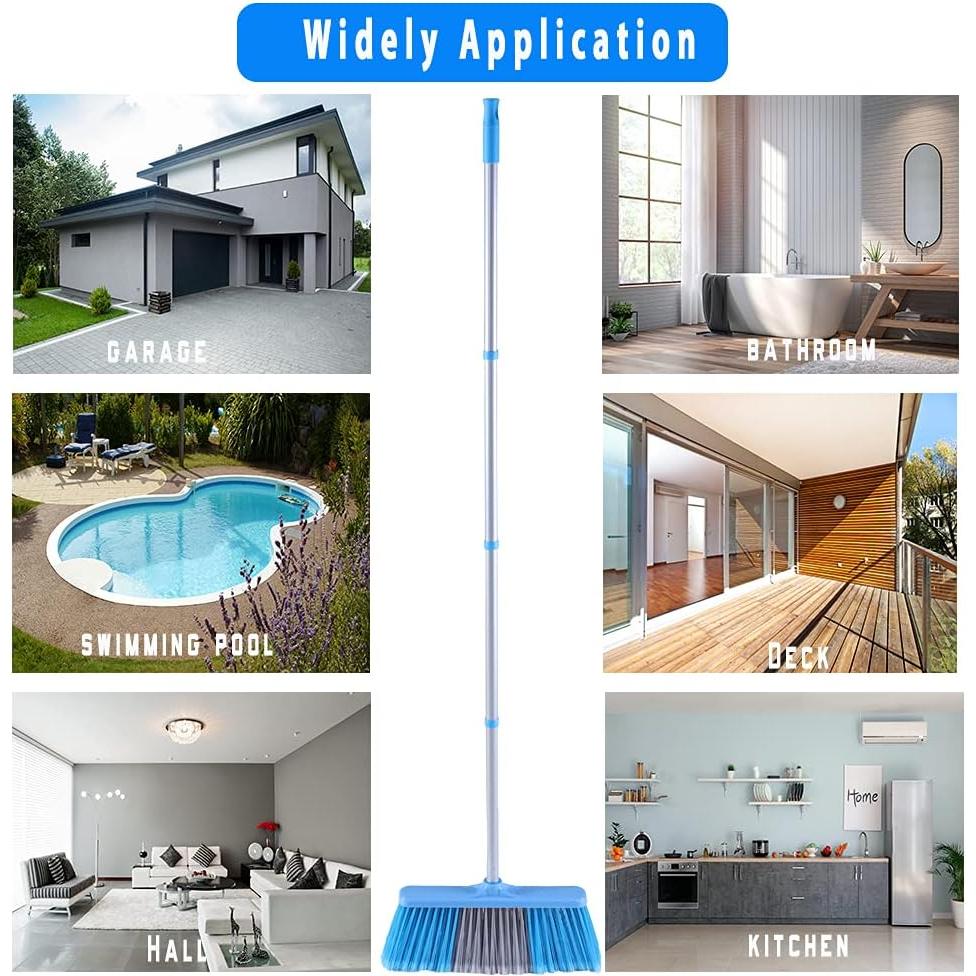 Escoba Angular YONILL 40 cm Ajustable 135 cm para Interiores