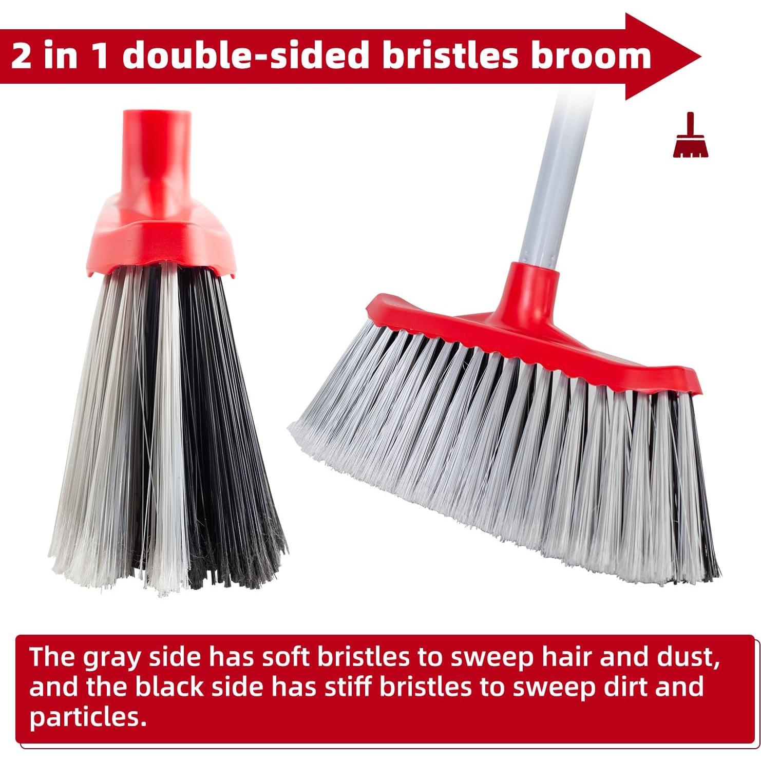 Escoba SDSM Doble Cara 129,54 cm para Interior y Exterior