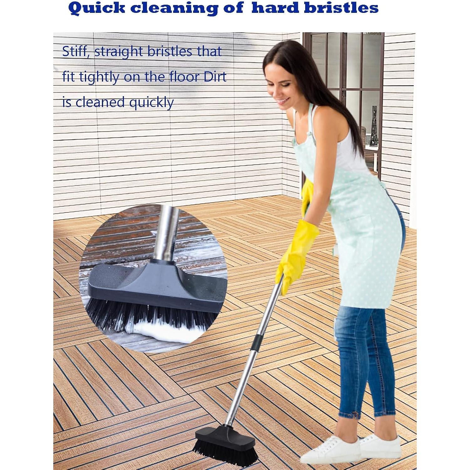 Cepillo de Escoba BSMstone con Cerdas Rígidas para Suelos