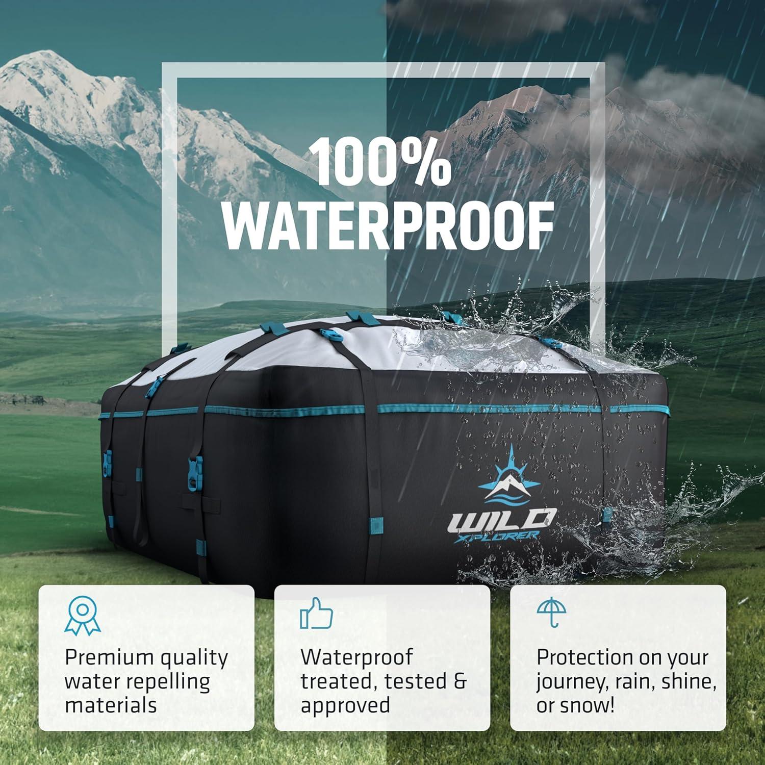 Transportador de Carga de Techo Wild Xplorer 19 Pies Cúbicos