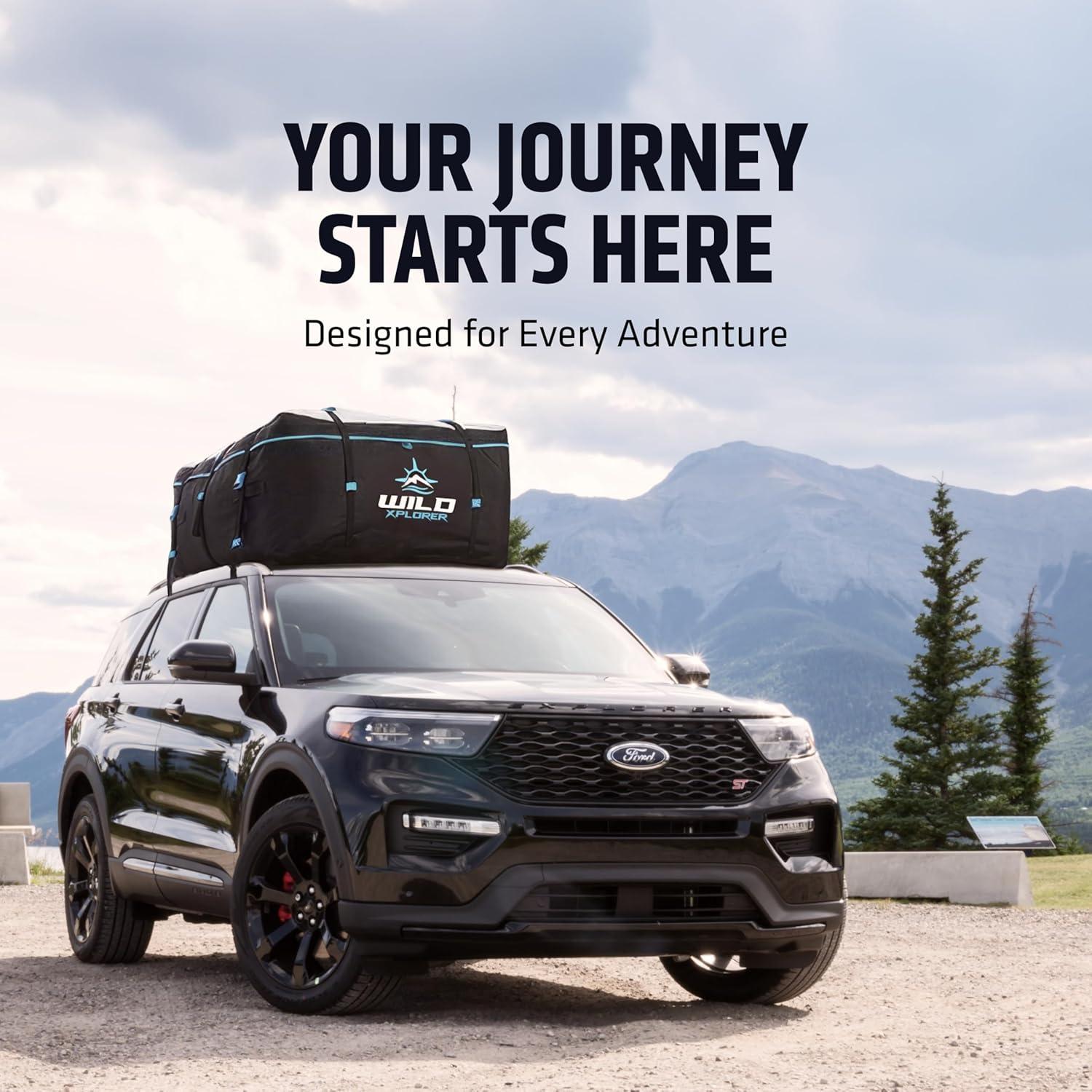 Transportador de Carga de Techo Wild Xplorer 19 Pies Cúbicos