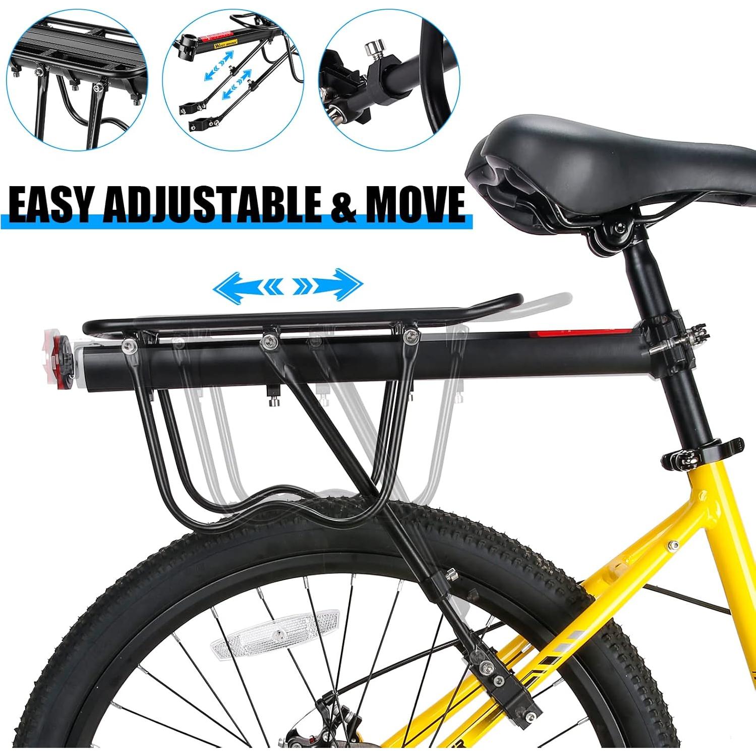 Soporte de Carga Ajustable para Bicicleta West Biking 50kg