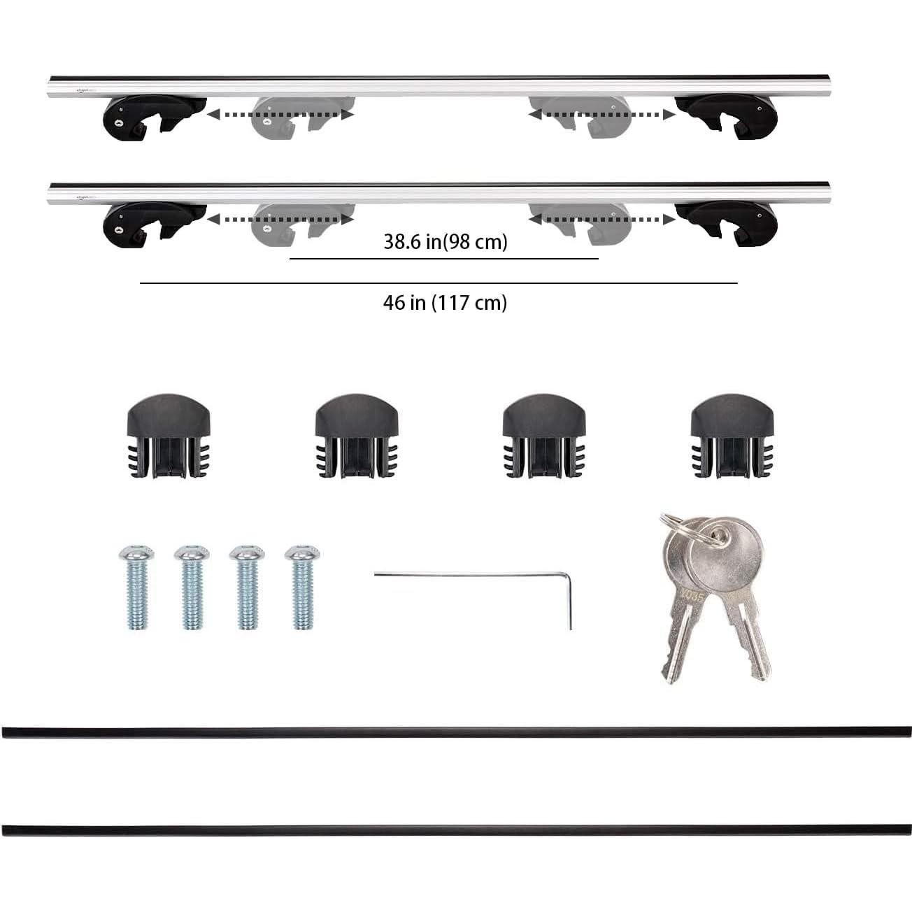 Travesaño de Techo Amazon Basics 132 cm Carga 75 kg