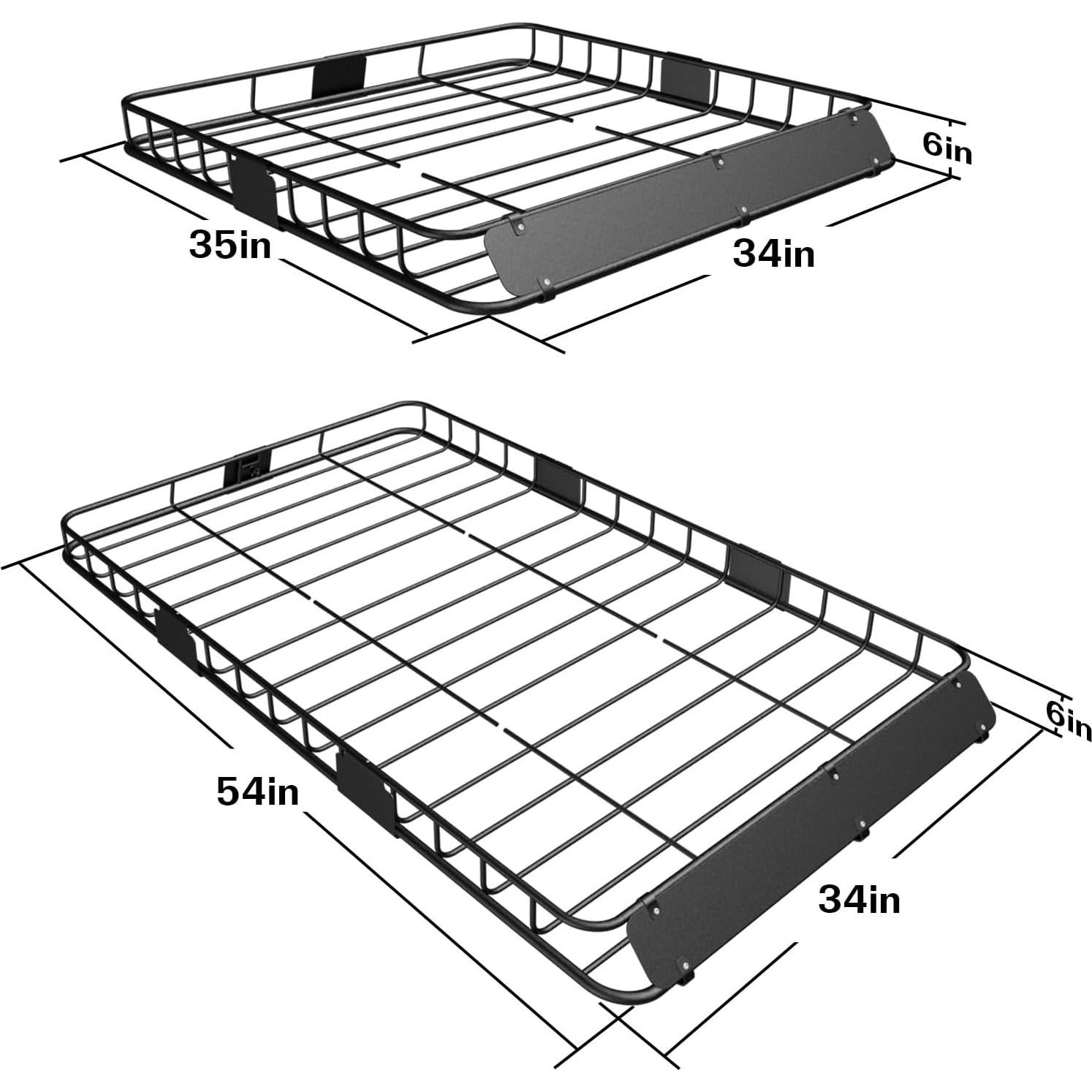 Transportador de Carga en Techo WEIZE 54" con Bolsa Impermeable