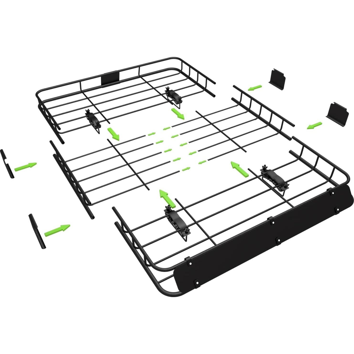 Transportador de Carga en Techo WEIZE 54" con Bolsa Impermeable