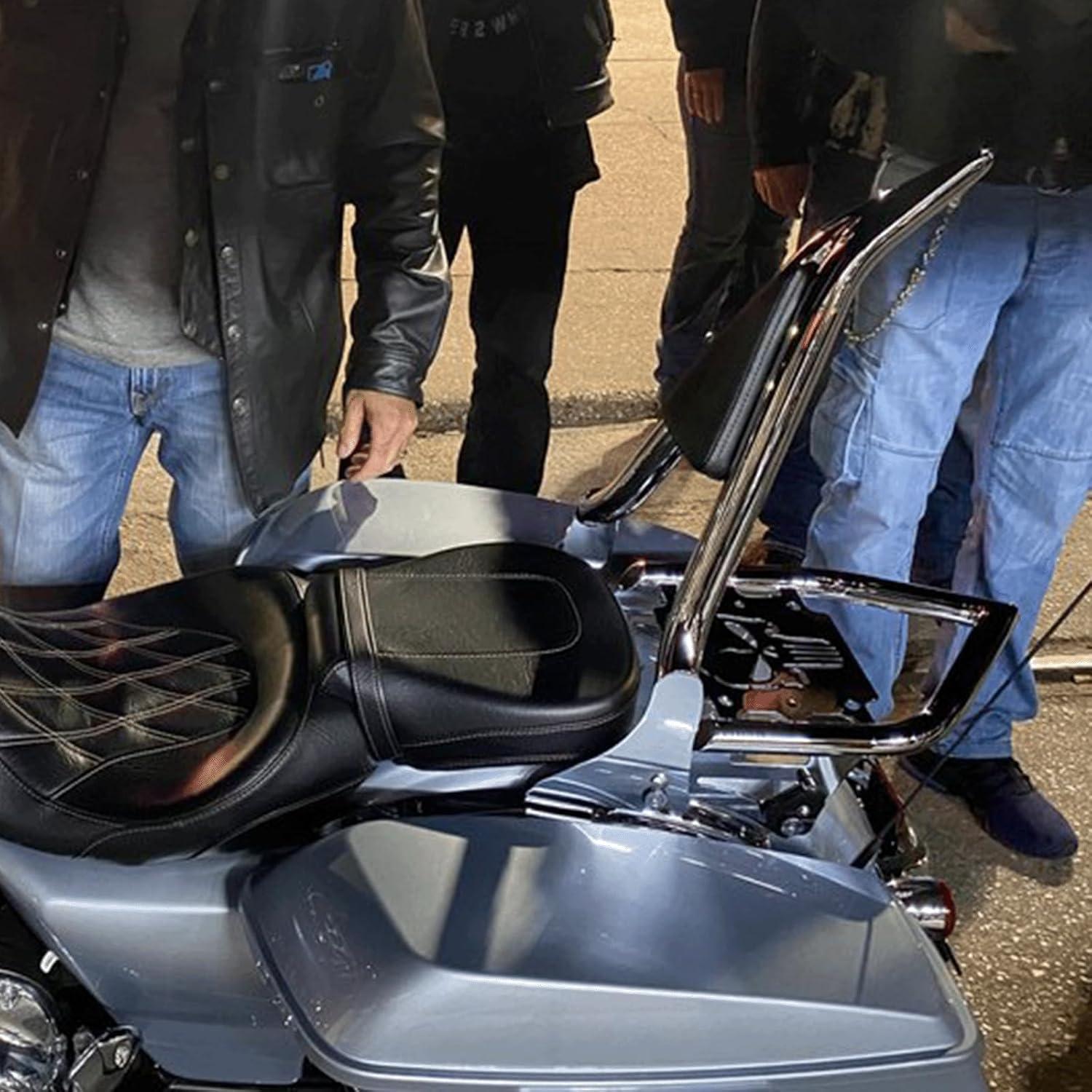 Soporte de Equipaje Desmontable TDZ para Harley 2009-2025