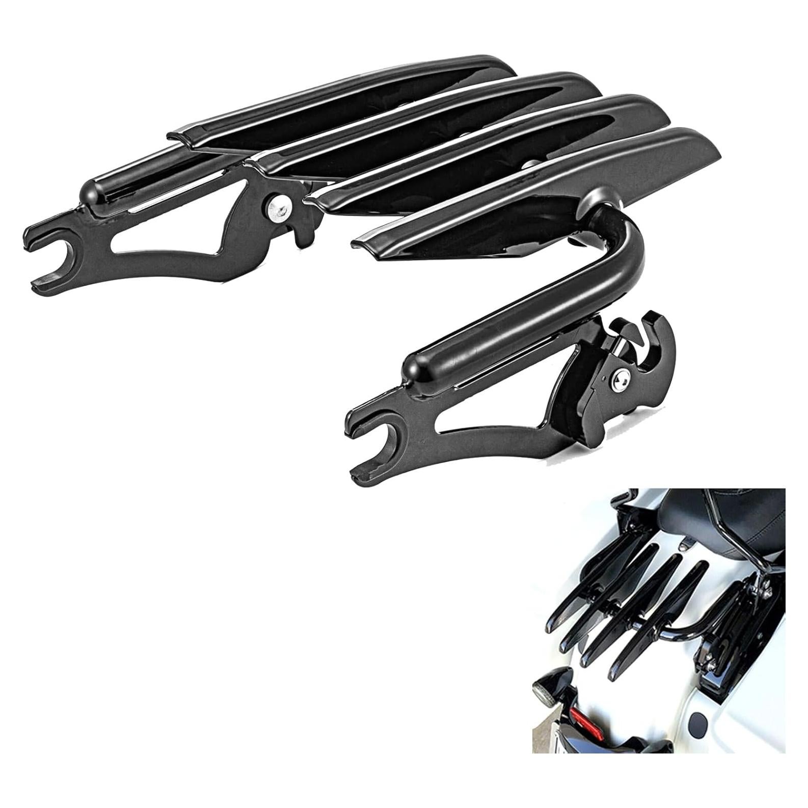 Soporte de Equipaje Desmontable Mofun Negro Brillante 2009-2024