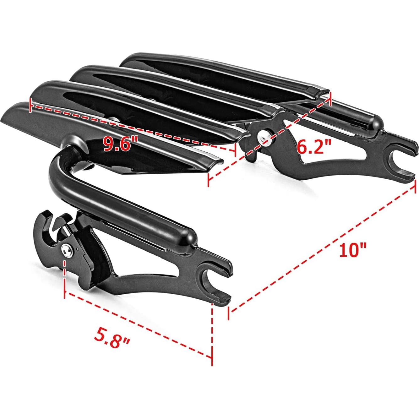 Soporte de Equipaje Desmontable Mofun Negro Brillante 2009-2024