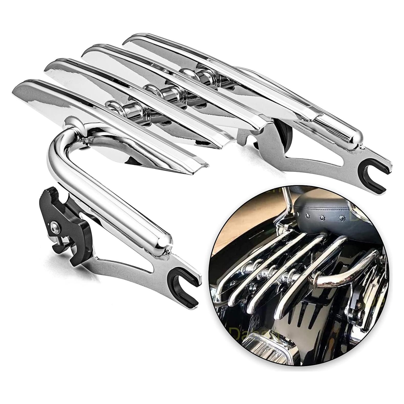 Soporte de Equipaje DaSen Stealth Desmontable Cromado 2009-2024