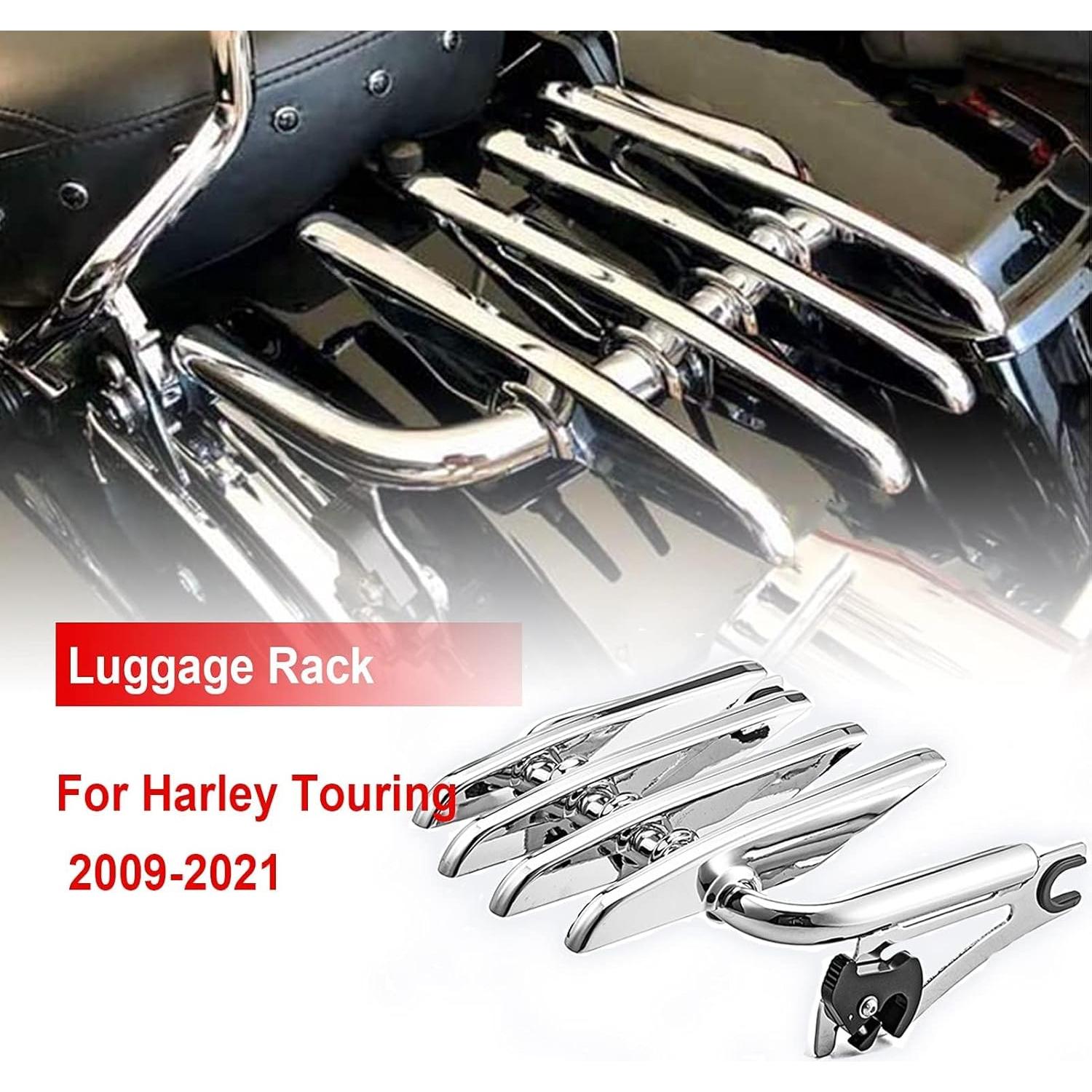 Soporte de Equipaje DaSen Stealth Desmontable Cromado 2009-2024