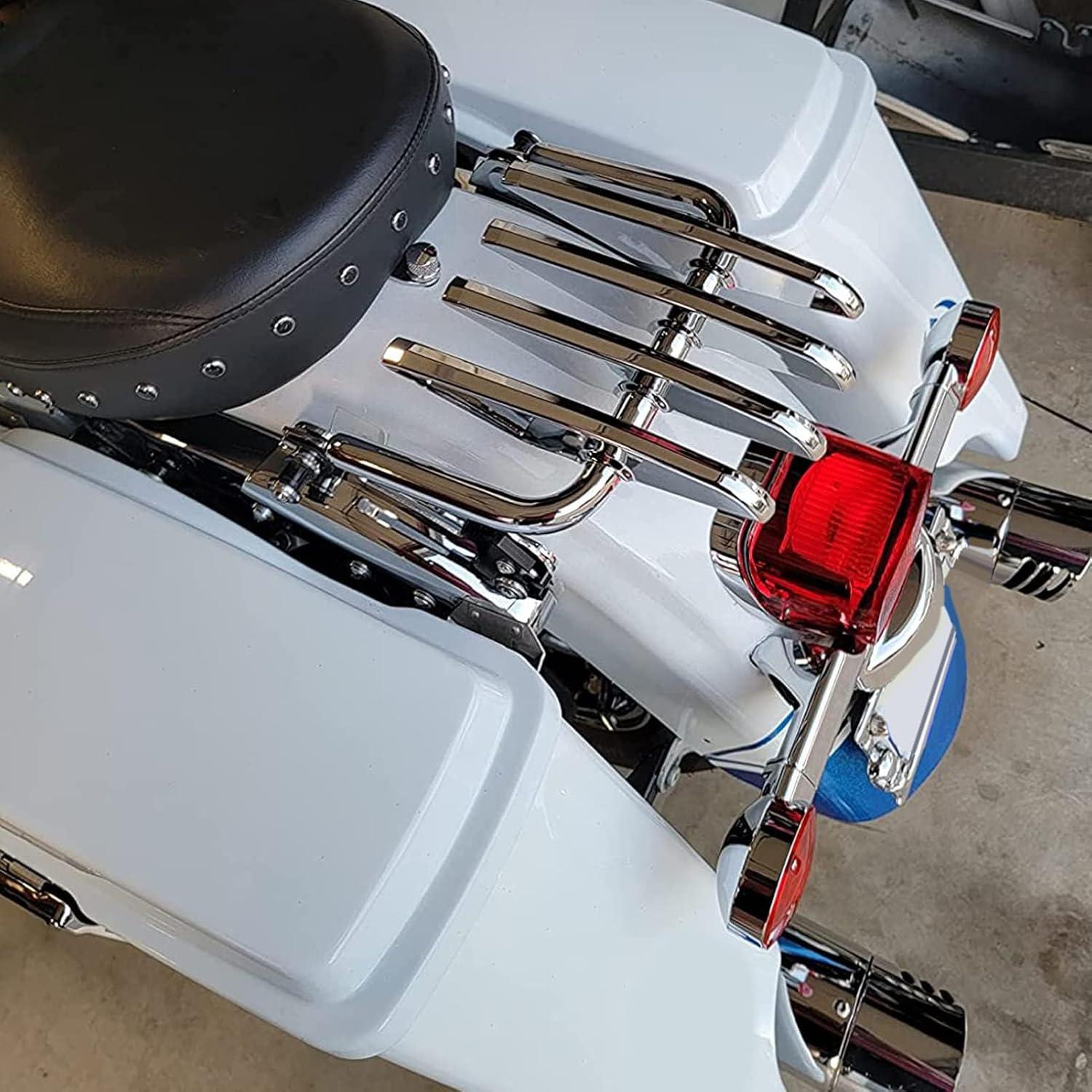 Soporte de Equipaje DaSen Stealth Desmontable Cromado 2009-2024