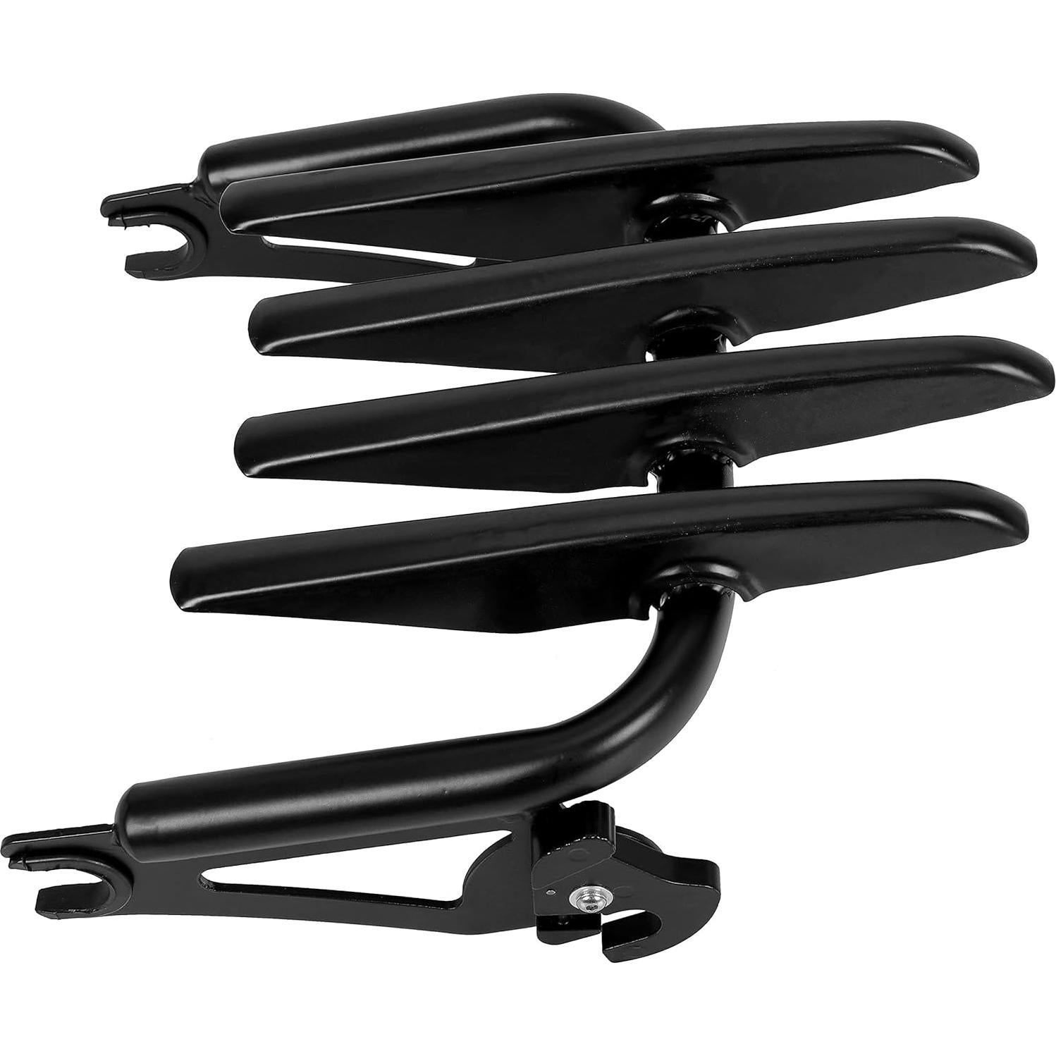 Soporte de Equipaje Desmontable KUAFU Negro para Harley 2009-2024