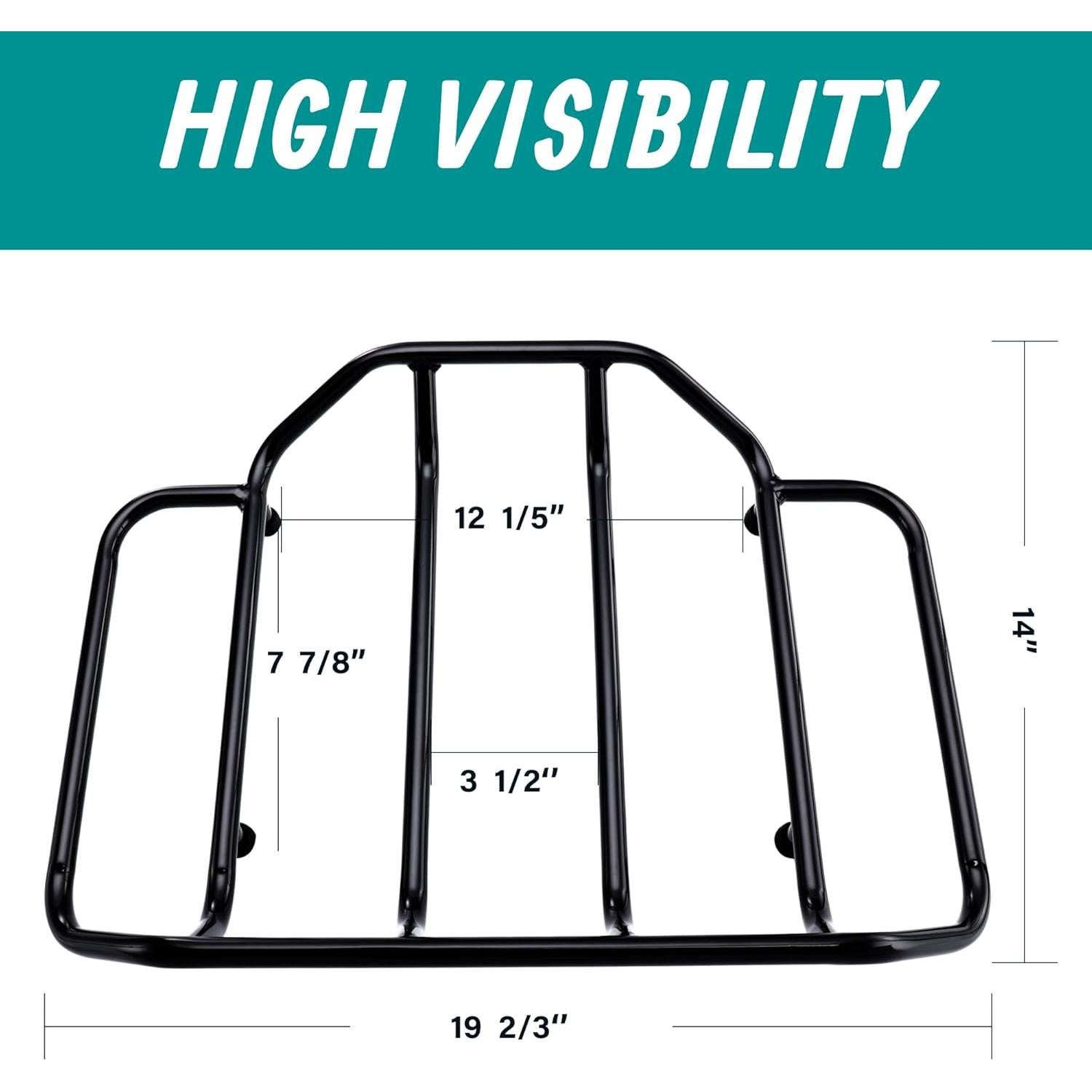 Soporte de Equipaje MoKitDora para Harley Touring 1984+