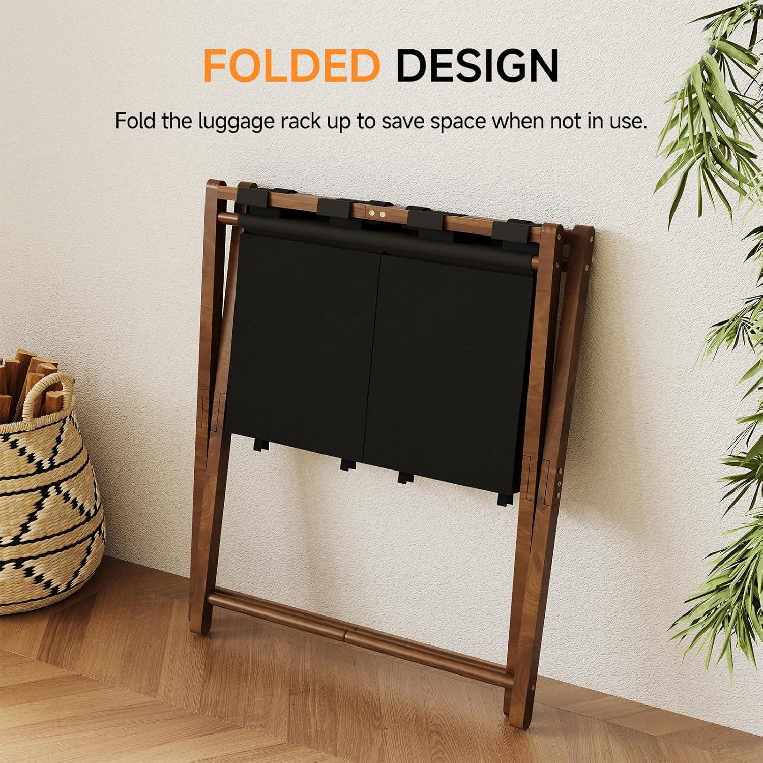 Soporte de Equipaje Plegable Aetherika de Bambú 2.8kg