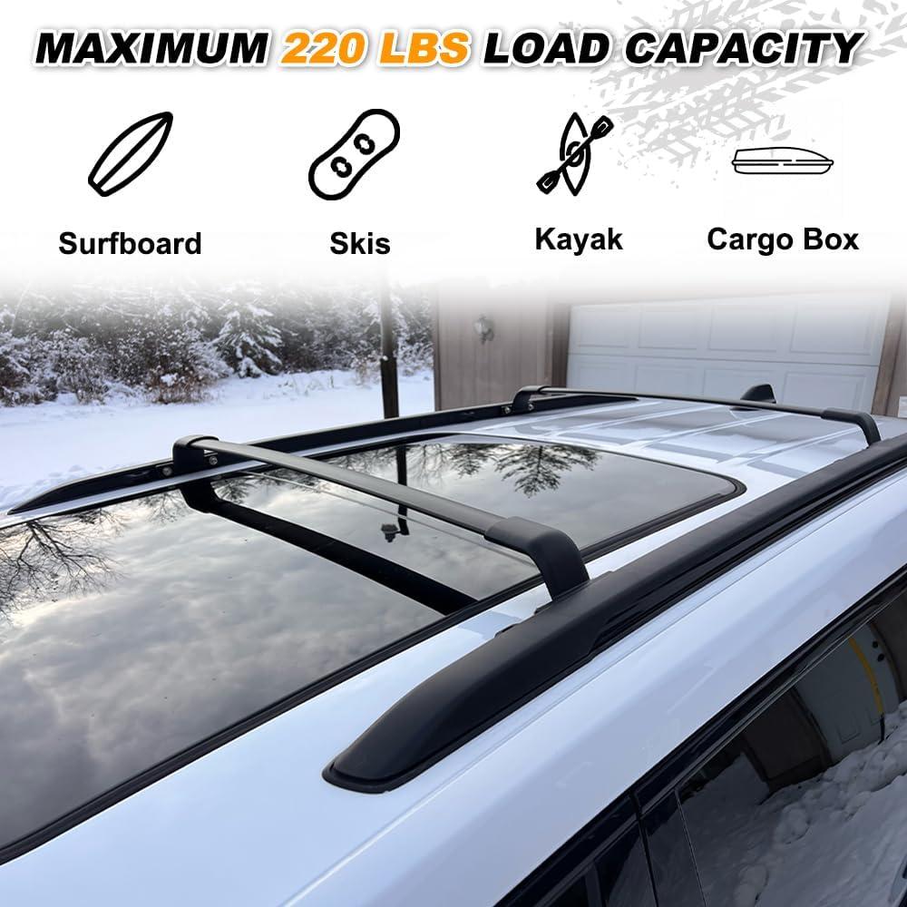 Barras Transversales Techo Snailfly Jeep Grand Cherokee 2021-2025