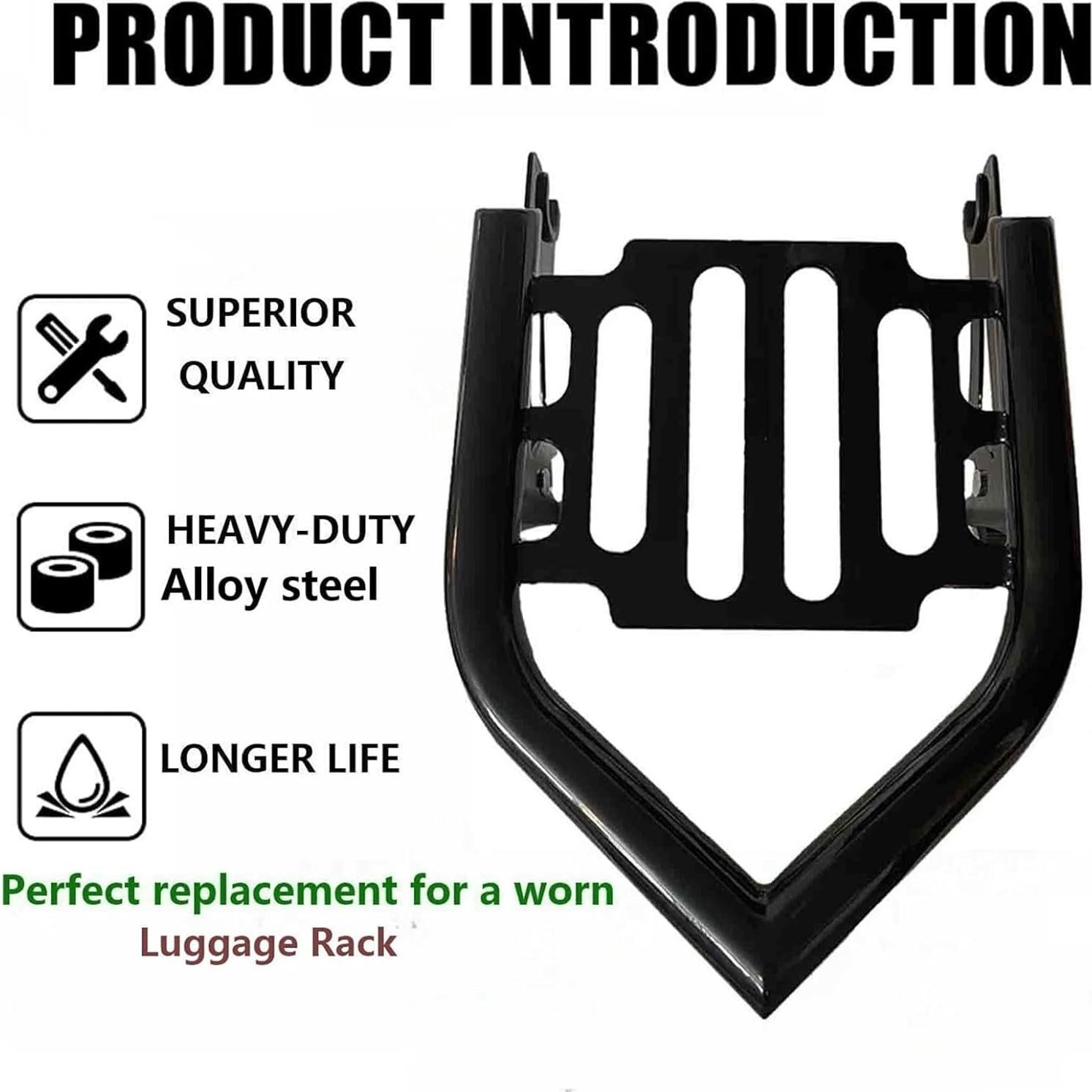 Soporte de Equipaje Desmontable VPZMT para Harley 2009-2024