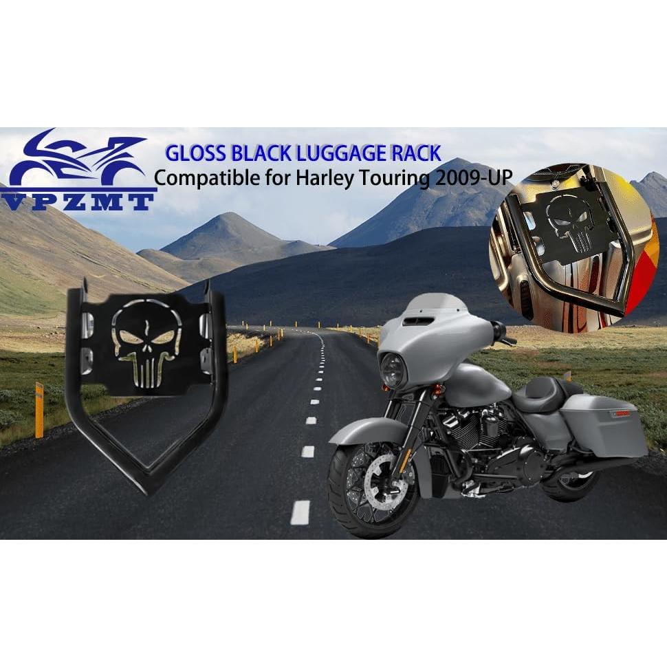 Soporte de Equipaje Desmontable VPZMT para Harley 2009-2024