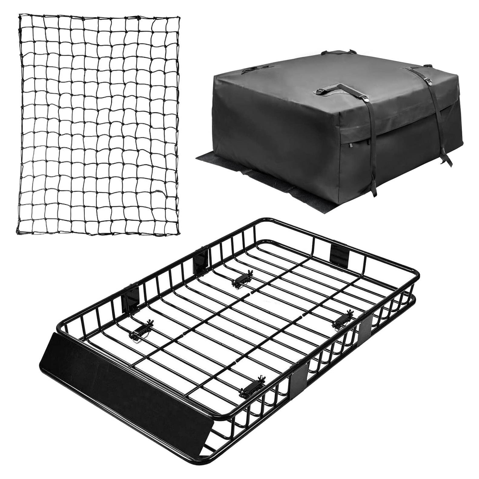 Cesta de Techo Leader Accessories + Bolsa y Red de Carga