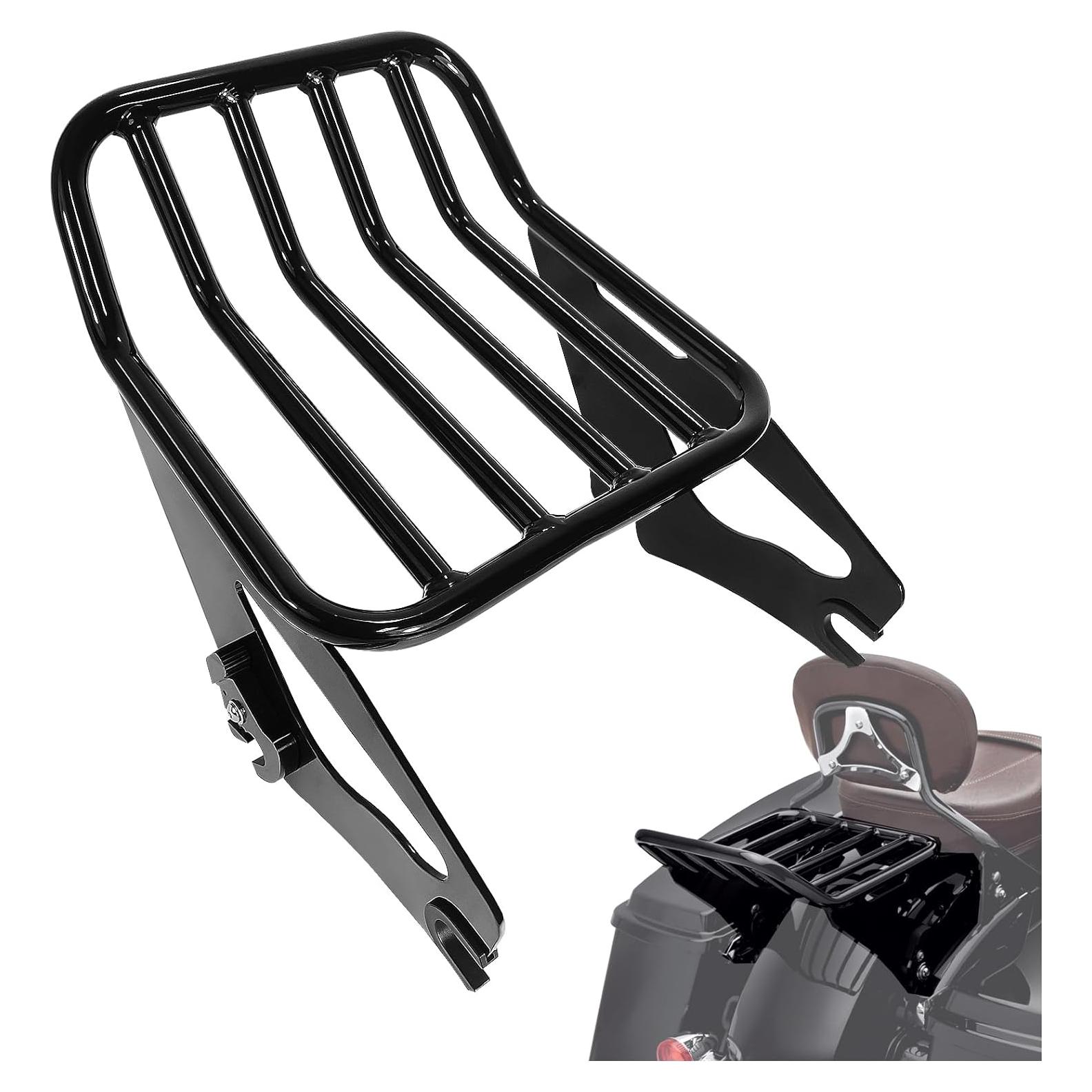 Soporte de Equipaje Desmontable Fjpacemt para Harley 2009-2023