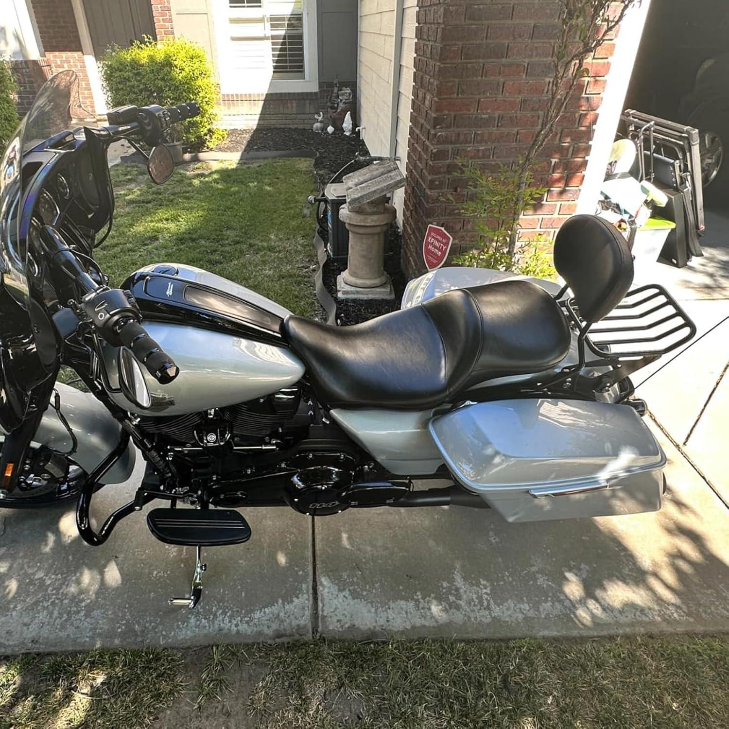 Soporte de Equipaje Desmontable Fjpacemt para Harley 2009-2023