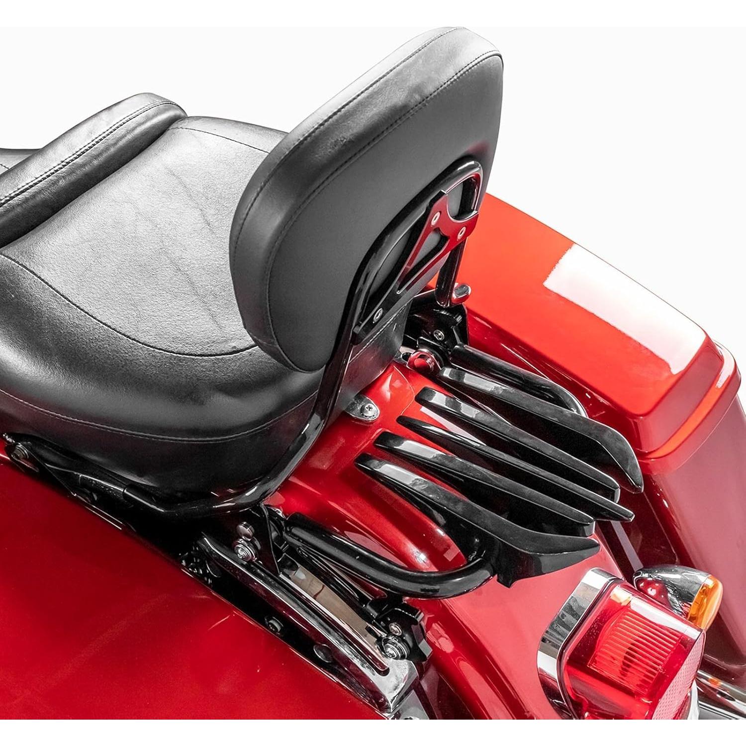 Soporte de Equipaje Mofun Negro para Harley 2009-2024