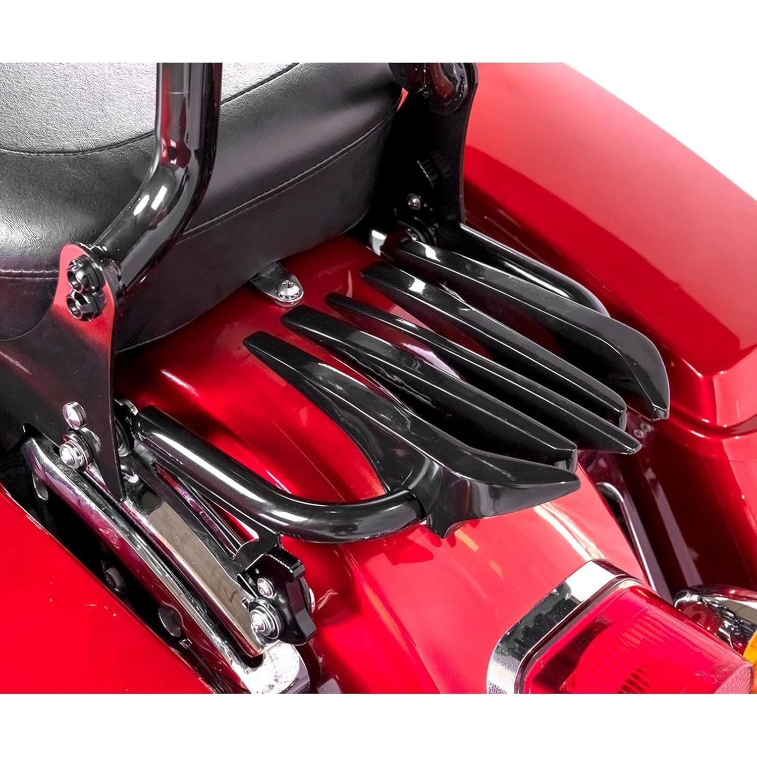 Soporte de Equipaje Mofun Negro para Harley 2009-2024