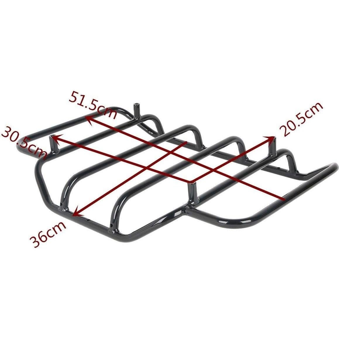 Soporte de Equipaje TCMT Negro para Harley Touring 1984-2025