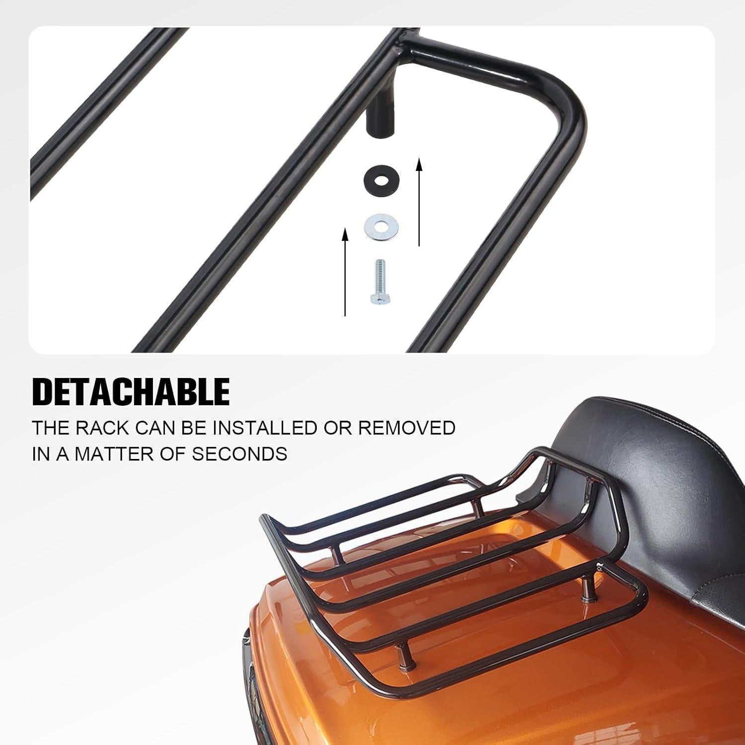 Soporte de Equipaje MASION para Harley Touring 2014-2024