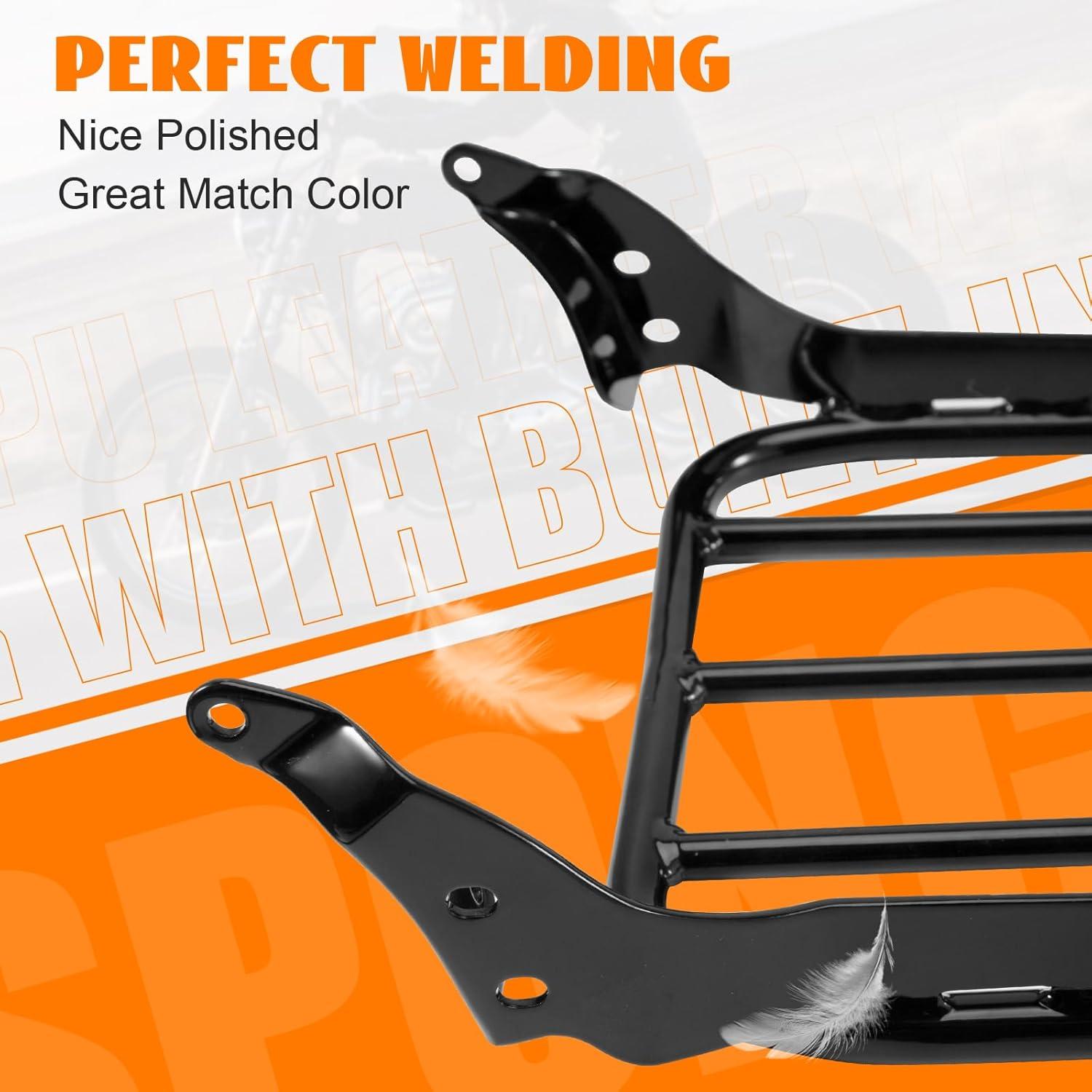 Portaequipajes Sissy Bar Eumti para Harley Softail 2018-2024