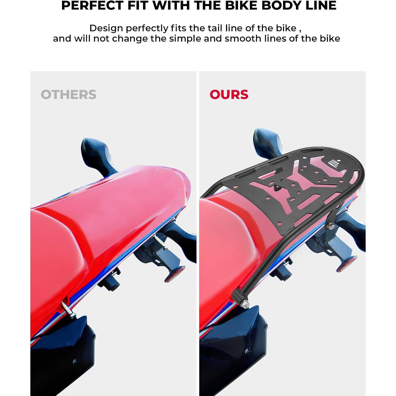 Soporte Trasero KEMIMOTO para CRF300L 2021-2025 Carga