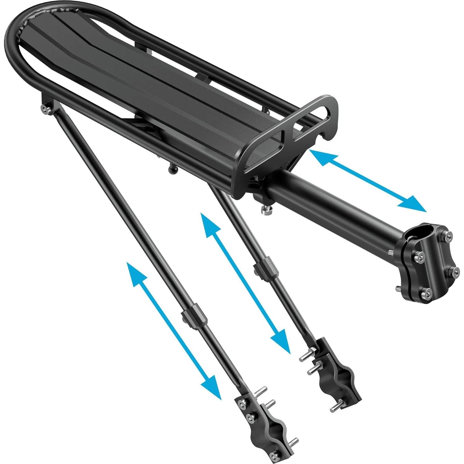 Portaequipajes Trasero Aluminio Outtag 25 kg Ajustable