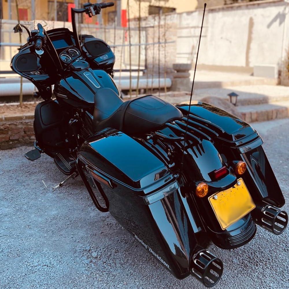 Soporte de Equipaje Desmontable DREAMIZER Negro para Harley 09-23