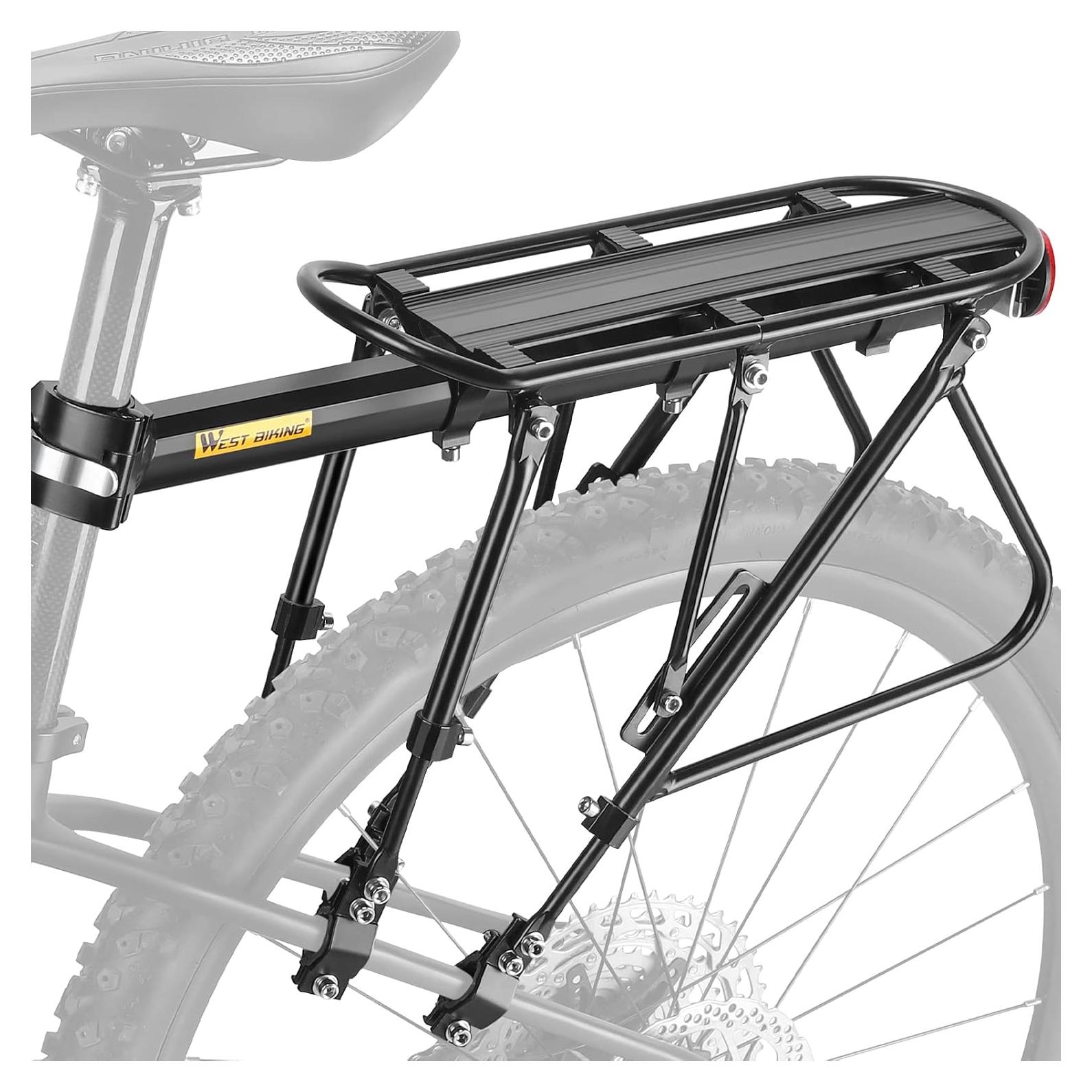 Soporte de Carga para Bicicleta West Biking 100 kg Ajustable