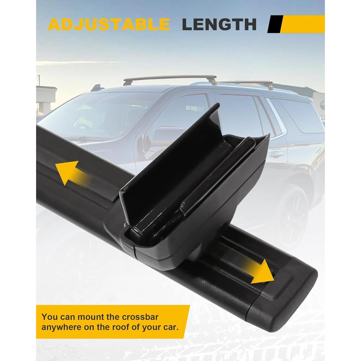 Barras Transversales Techo EZREXPM 330LBS Chevrolet Tahoe 2021-2025