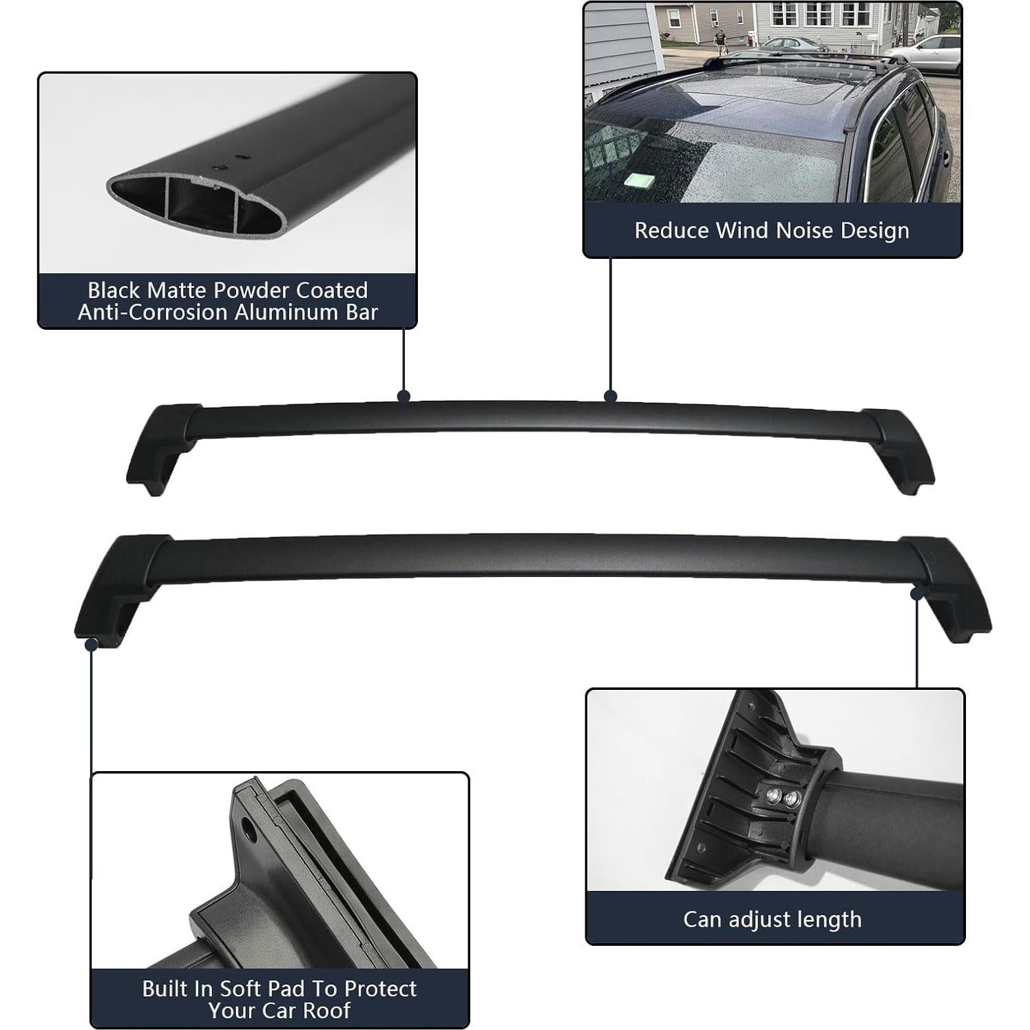 Barras Transversales de Techo ANTS PART para Honda CR-V 2023-2025