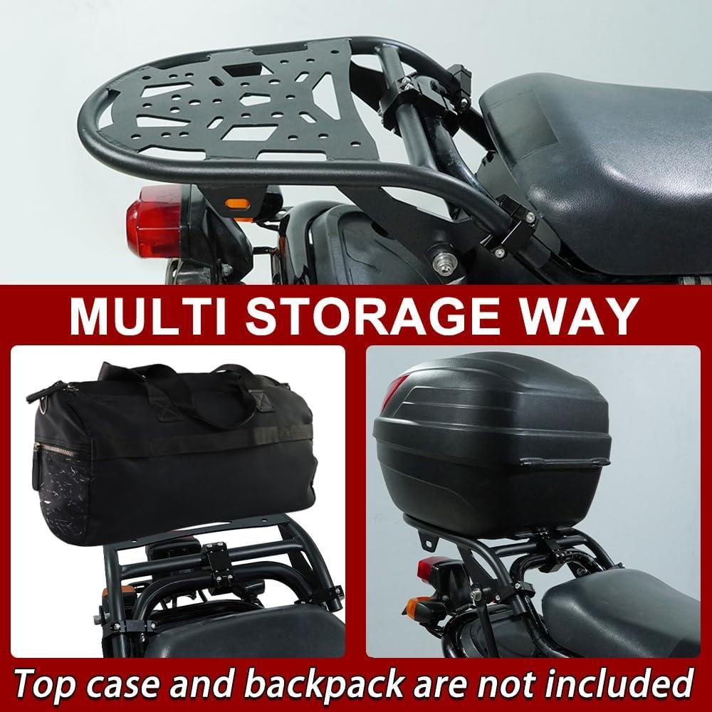 Soporte de Equipaje Xitomer para Motocicleta Ruckus 2003-2024