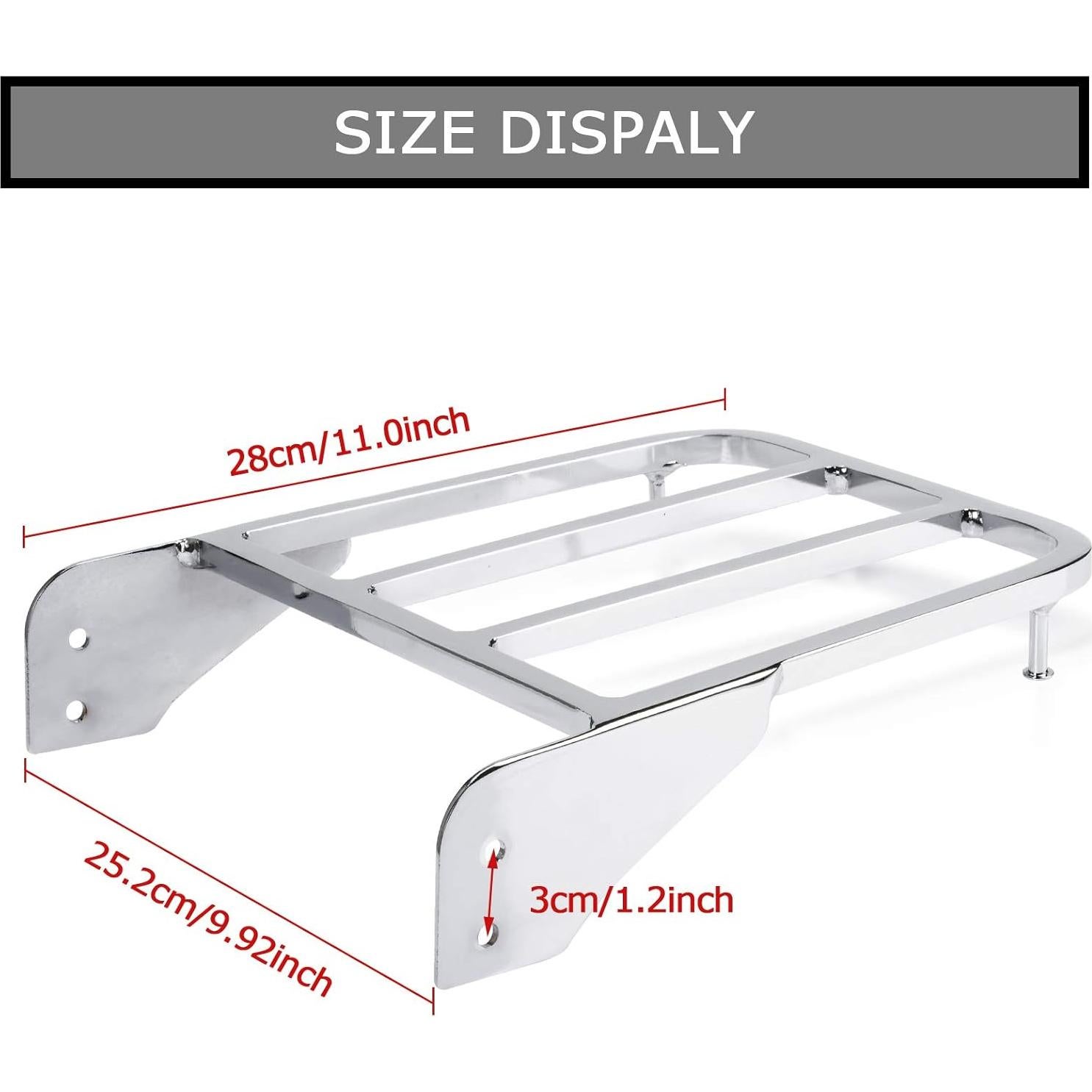Soporte de Equipaje Trasero PSLER para Intruder y Boulevard
