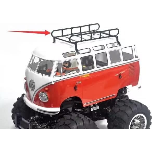 Soporte de Equipaje de Techo Metal KINGTAIR para Tamiya 1/12