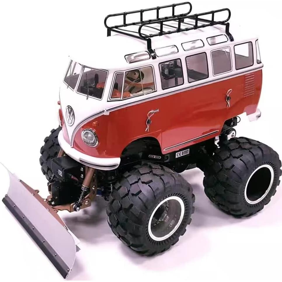 Soporte de Equipaje de Techo Metal KINGTAIR para Tamiya 1/12