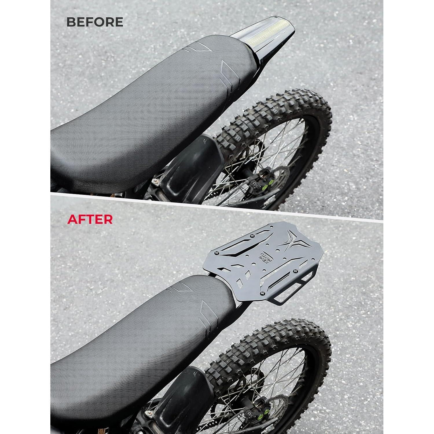 Soporte Trasero KEMIMOTO para Motocicleta Aluminio 0.75kg