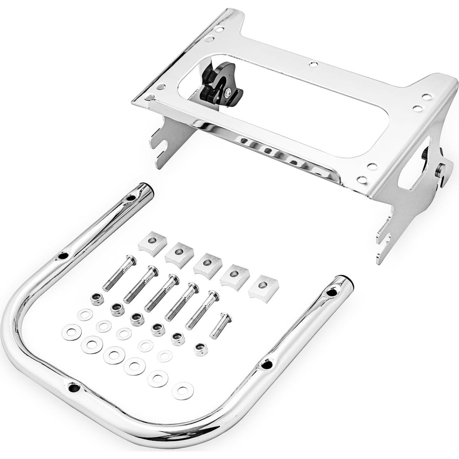 Soporte de Equipaje Desmontable Wsays para Harley 1997-2008