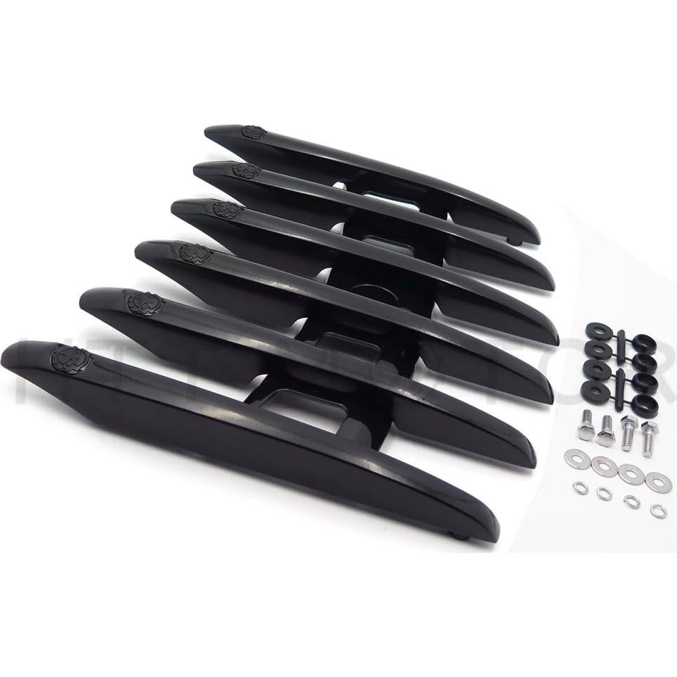 Soporte de Equipaje SMT-MOTO para Harley Touring Negro