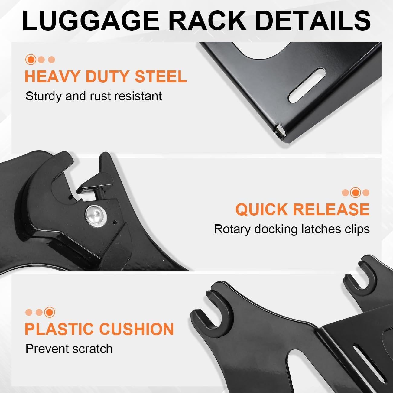 Soporte de Montaje Maletero Trasero AUFER Touring 2014-2024