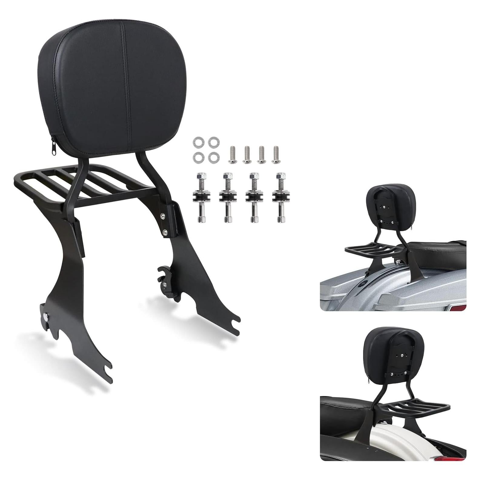 Respaldo Sissy Bar Desmontable KOLEMO para Harley Sportster 2004-2024