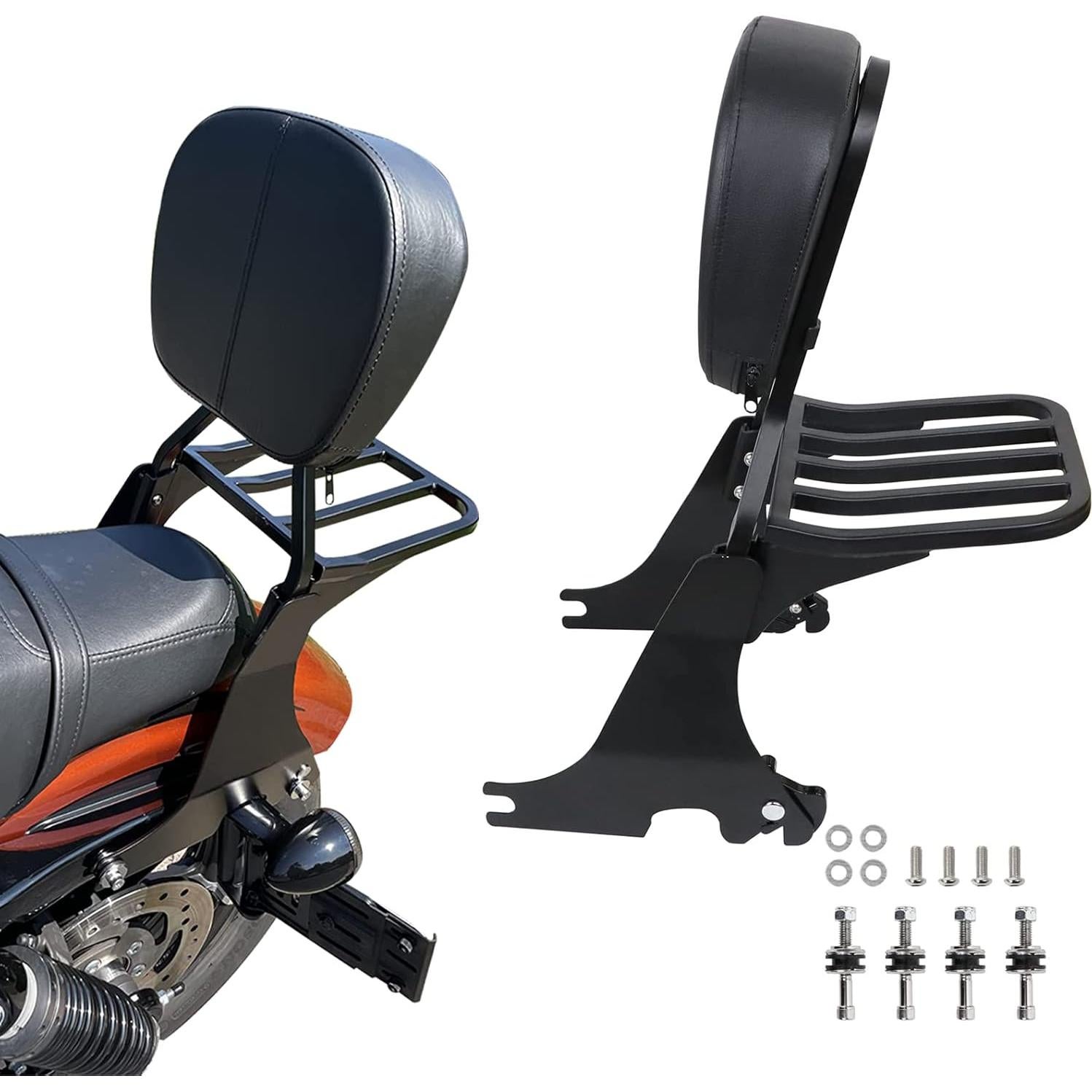 Respaldo Sissy Bar Desmontable KOLEMO para Harley Sportster 2004-2024