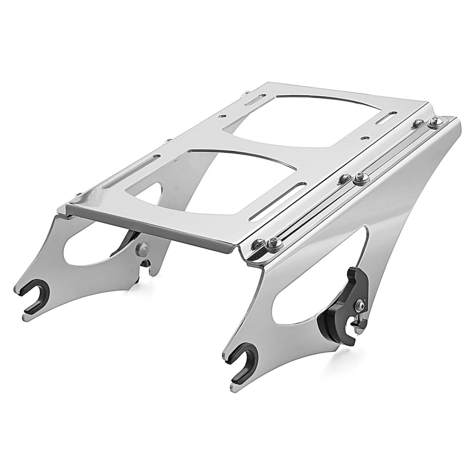 Soporte de Maletero Desmontable WeiSen para Harley Touring 2009-2013 Cromo