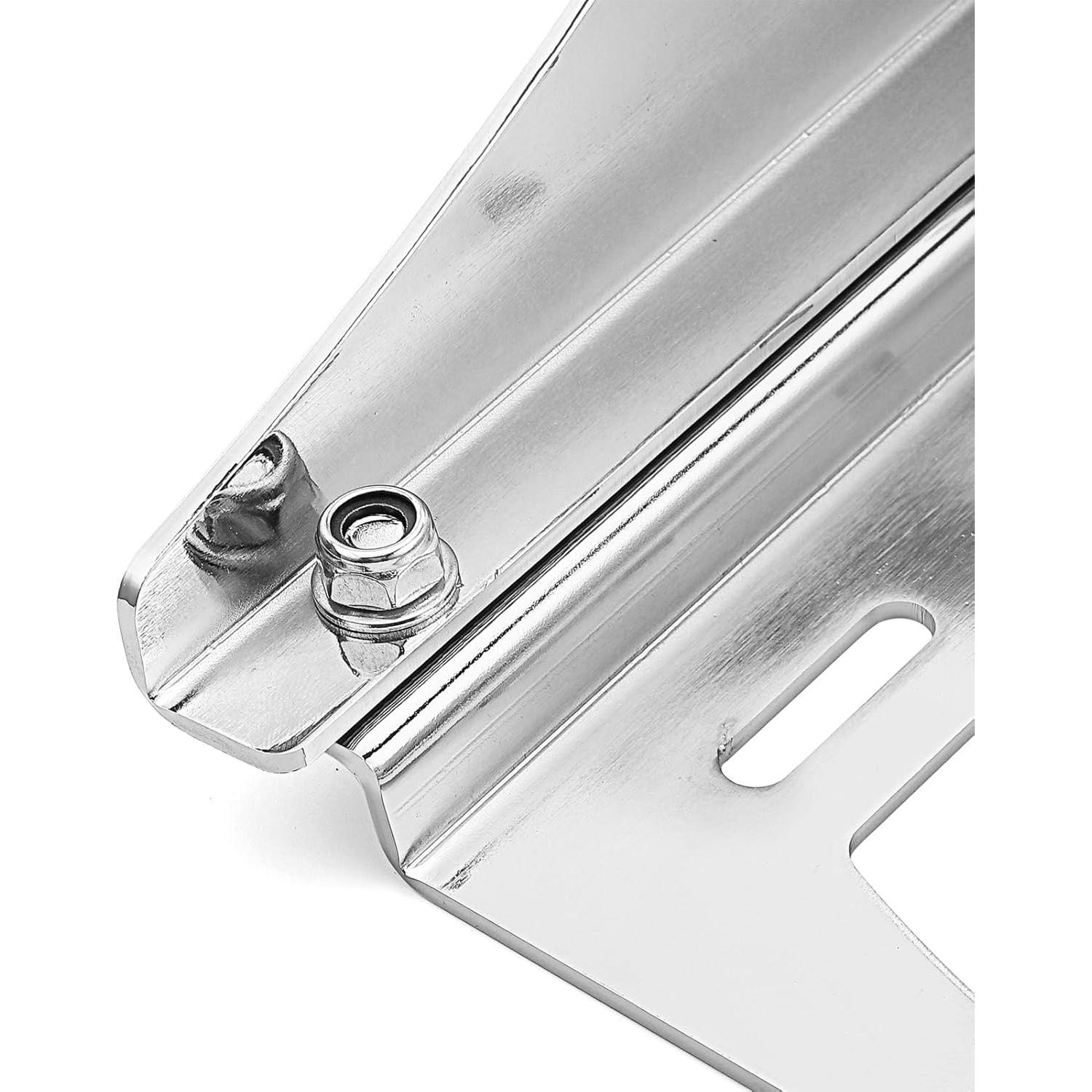 Soporte de Maletero Desmontable WeiSen para Harley Touring 2009-2013 Cromo